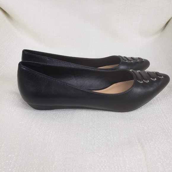 Limelight Ainsley Black Flats - Picture 3 of 5